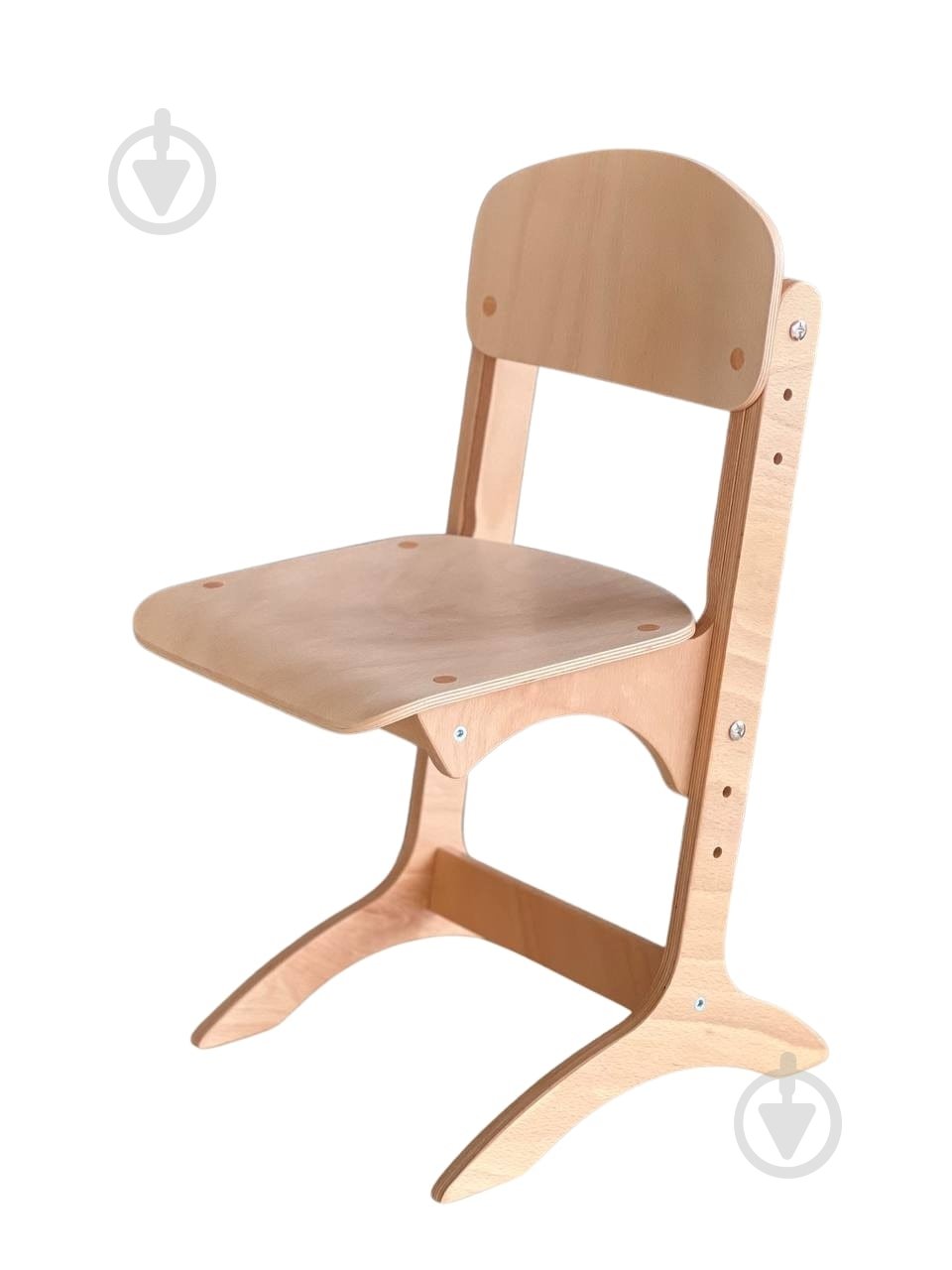 Стільчик для дітей Тошка регульований бук світлий - фото 1