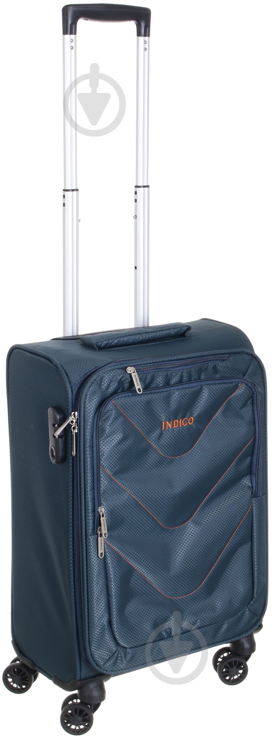 Чемодан Indigo 41 л синий DH17100 50x36x23 см - фото 2 Чемодан Indigo 41 л синий DH17100 50x36x23 см - фото 2
