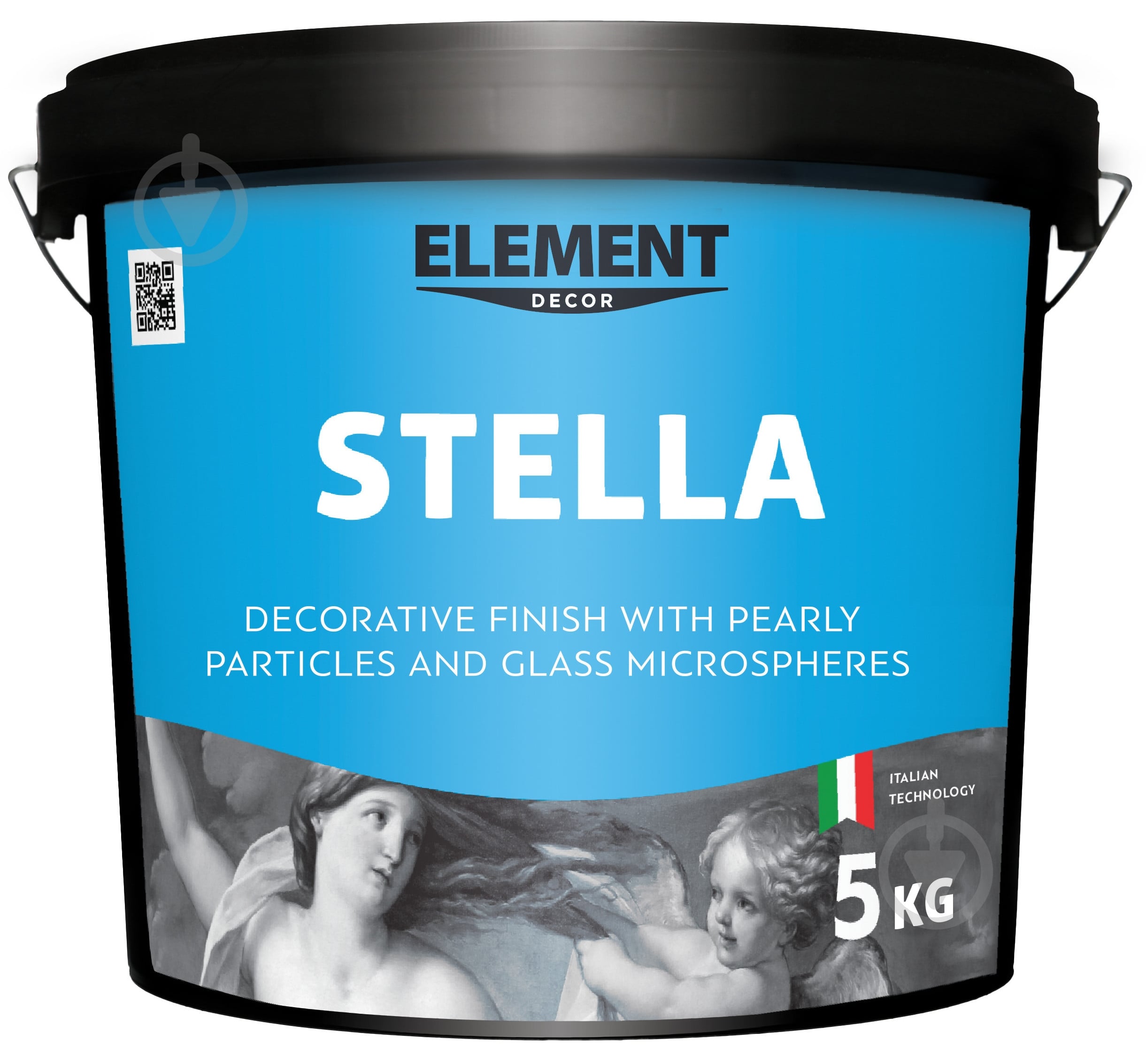 Декоративне покриття моделювальна Element Decor Stella 5 кг напівпрозорий - фото 1 Декоративне покриття моделювальна Element Decor Stella 5 кг напівпрозорий - фото 1