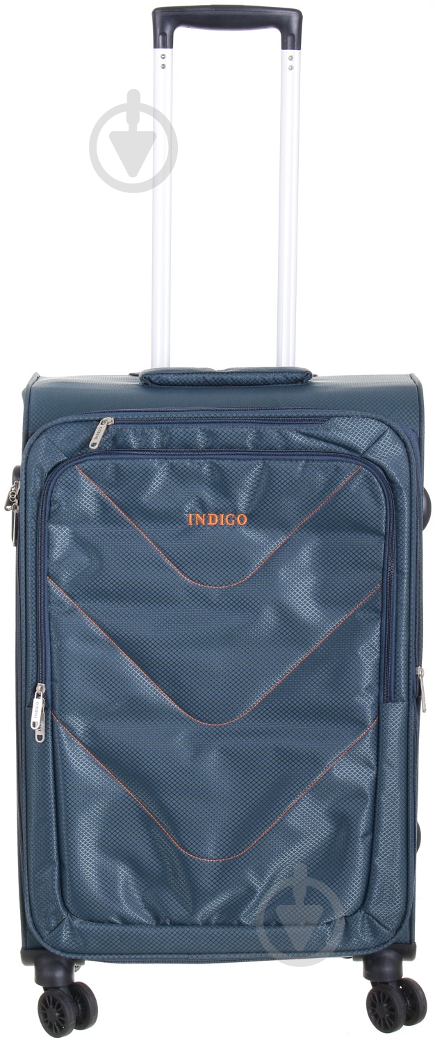 Чемодан Indigo 66 л синий DH17100 60x42x26 см - фото 1 Чемодан Indigo 66 л синий DH17100 60x42x26 см - фото 1