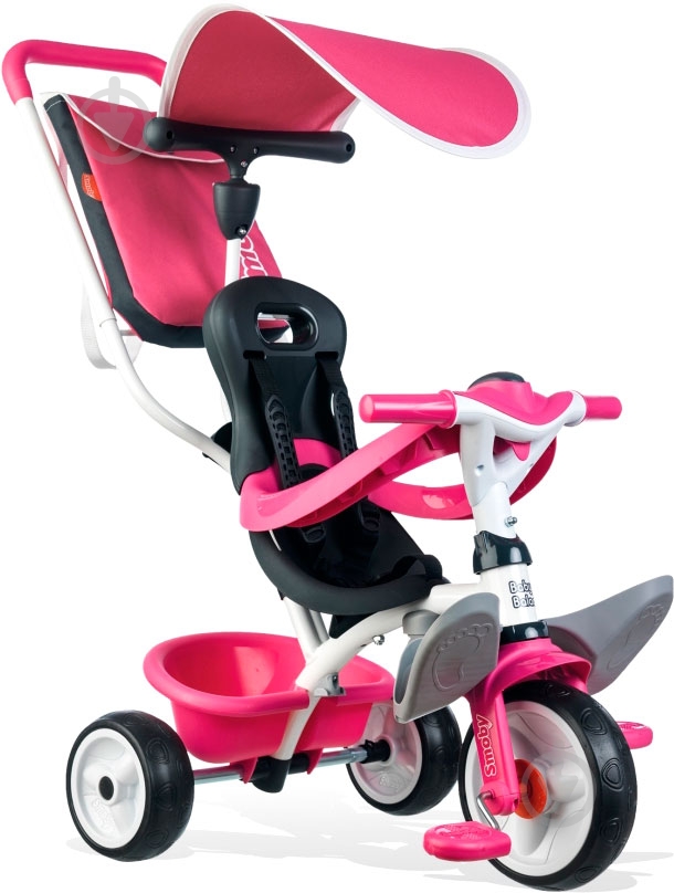 Велосипед детский Smoby розовый 741101 - фото 2