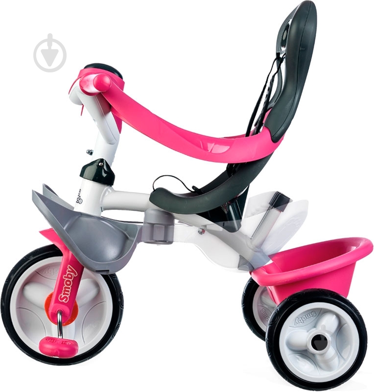 Велосипед детский Smoby розовый 741101 - фото 3