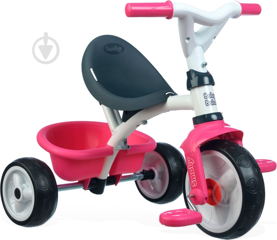 Велосипед детский Smoby розовый 741101 - фото 4