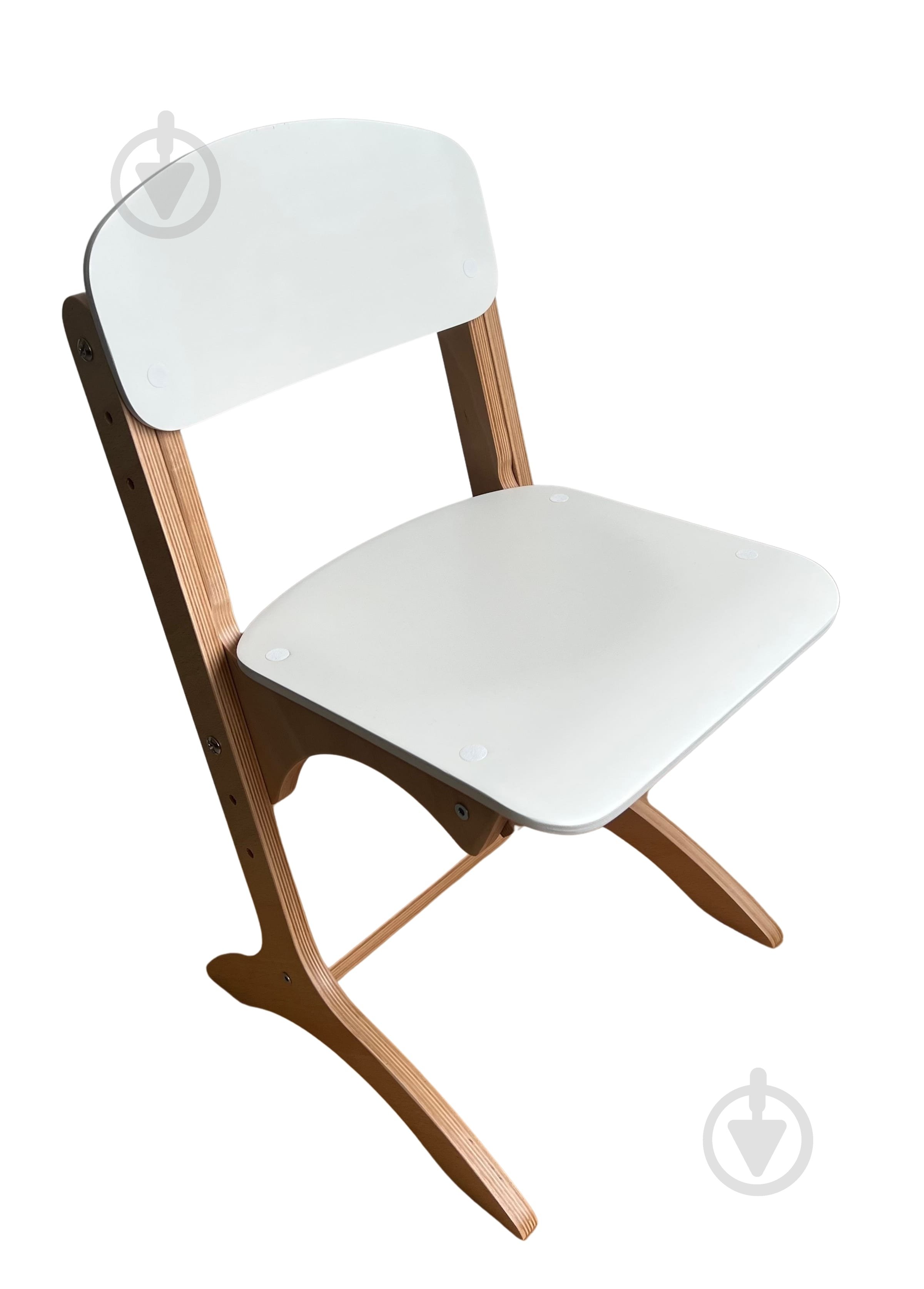 Стільчик для дітей Тошка регульований білий - фото 4 Стільчик для дітей Тошка регульований білий - фото 4