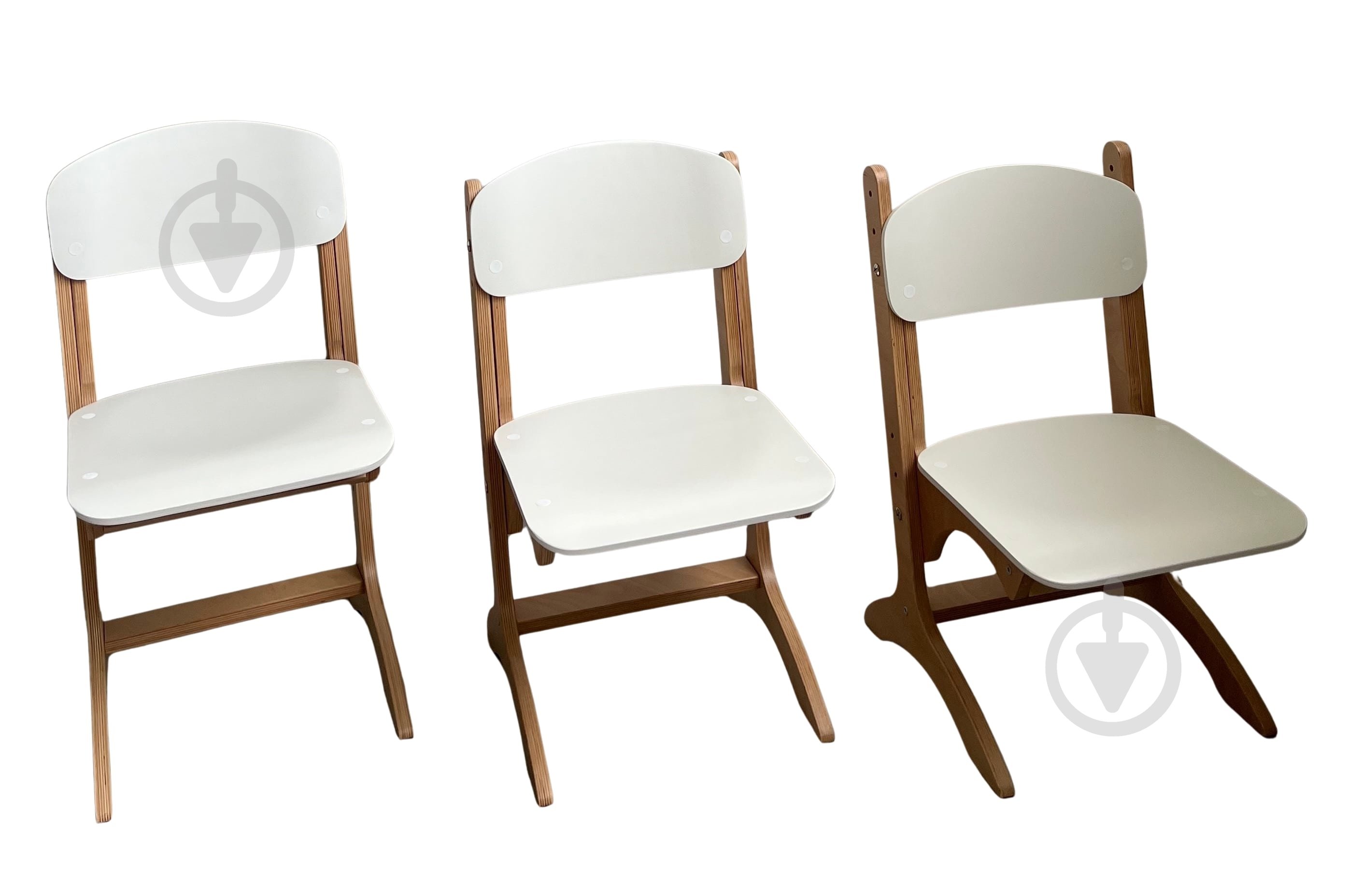 Стільчик для дітей Тошка регульований білий - фото 9 Стільчик для дітей Тошка регульований білий - фото 9