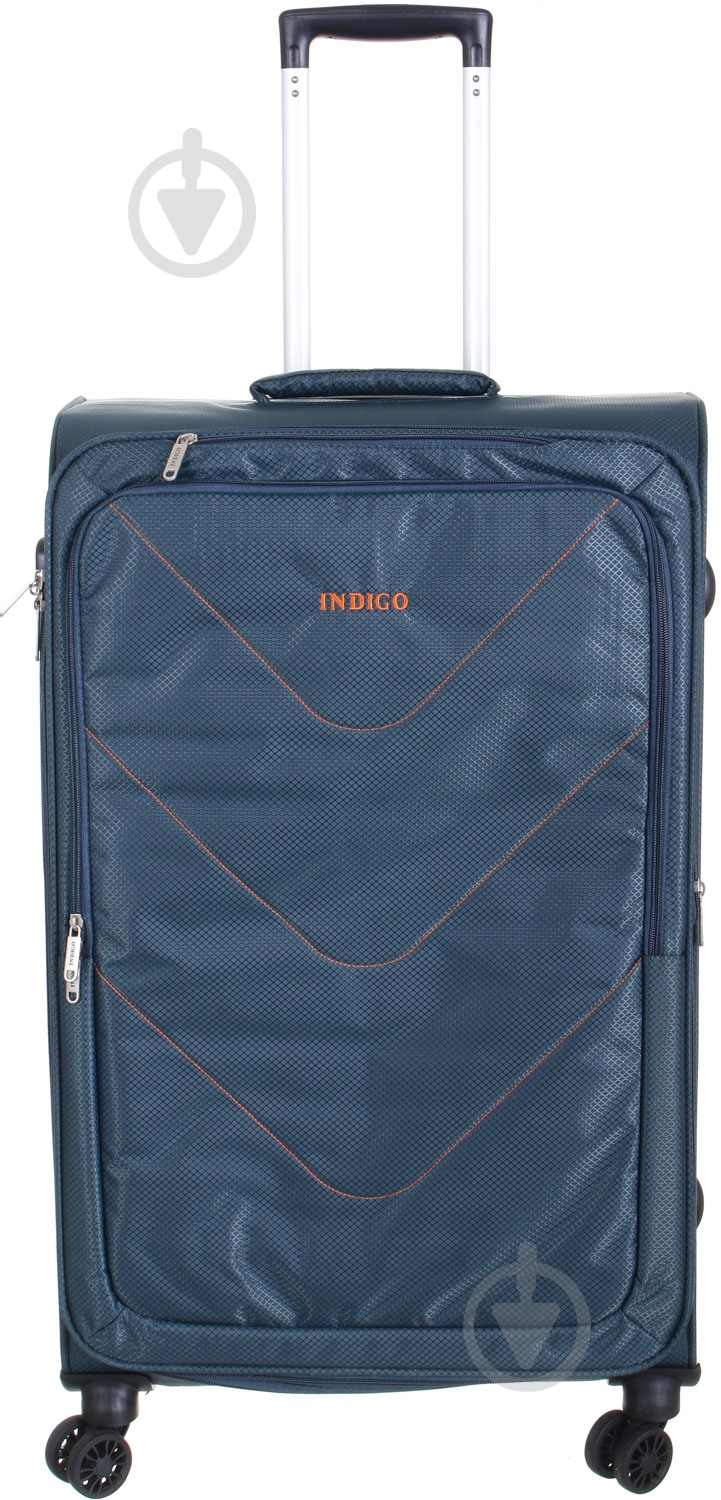 Чемодан Indigo 95 л синий DH17100 70x47x29 см - фото 1 Чемодан Indigo 95 л синий DH17100 70x47x29 см - фото 1