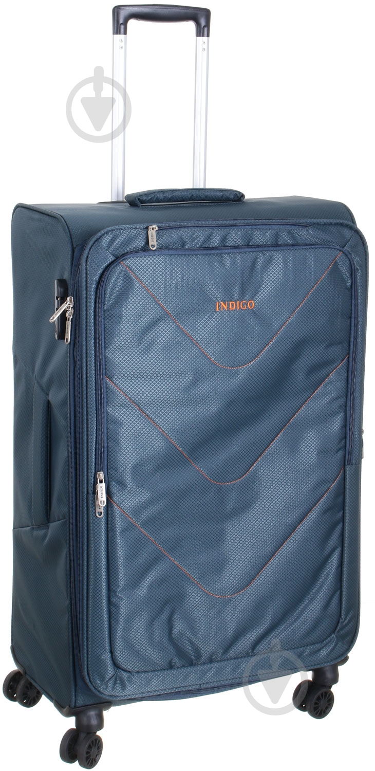 Чемодан Indigo 95 л синий DH17100 70x47x29 см - фото 2 Чемодан Indigo 95 л синий DH17100 70x47x29 см - фото 2