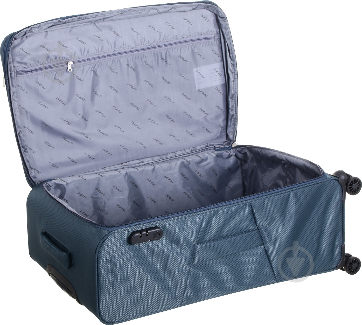 Чемодан Indigo 95 л синий DH17100 70x47x29 см - фото 4 Чемодан Indigo 95 л синий DH17100 70x47x29 см - фото 4
