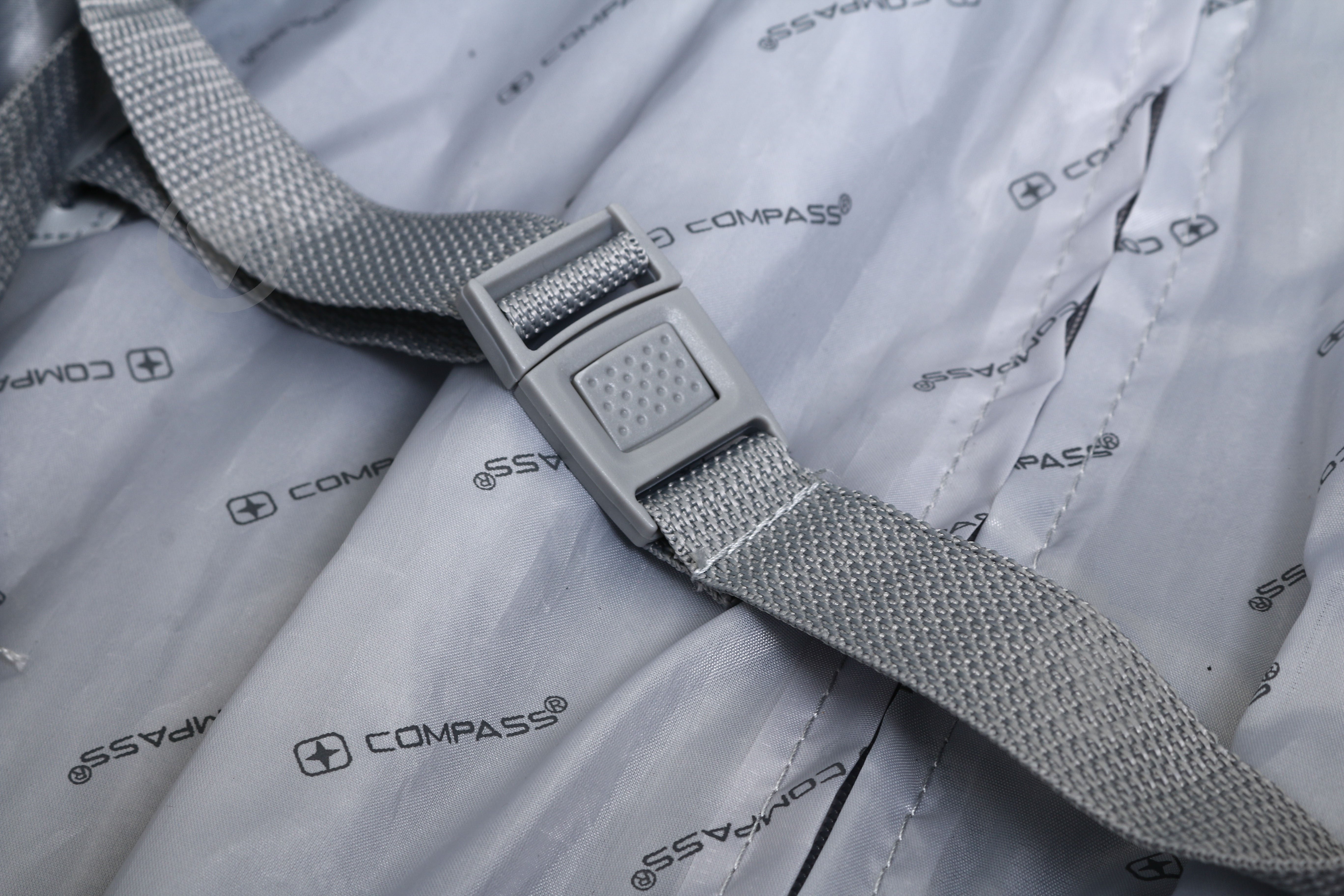 Чемодан Compass 66 л коричневый TD18150 60x42x26 см - фото 10