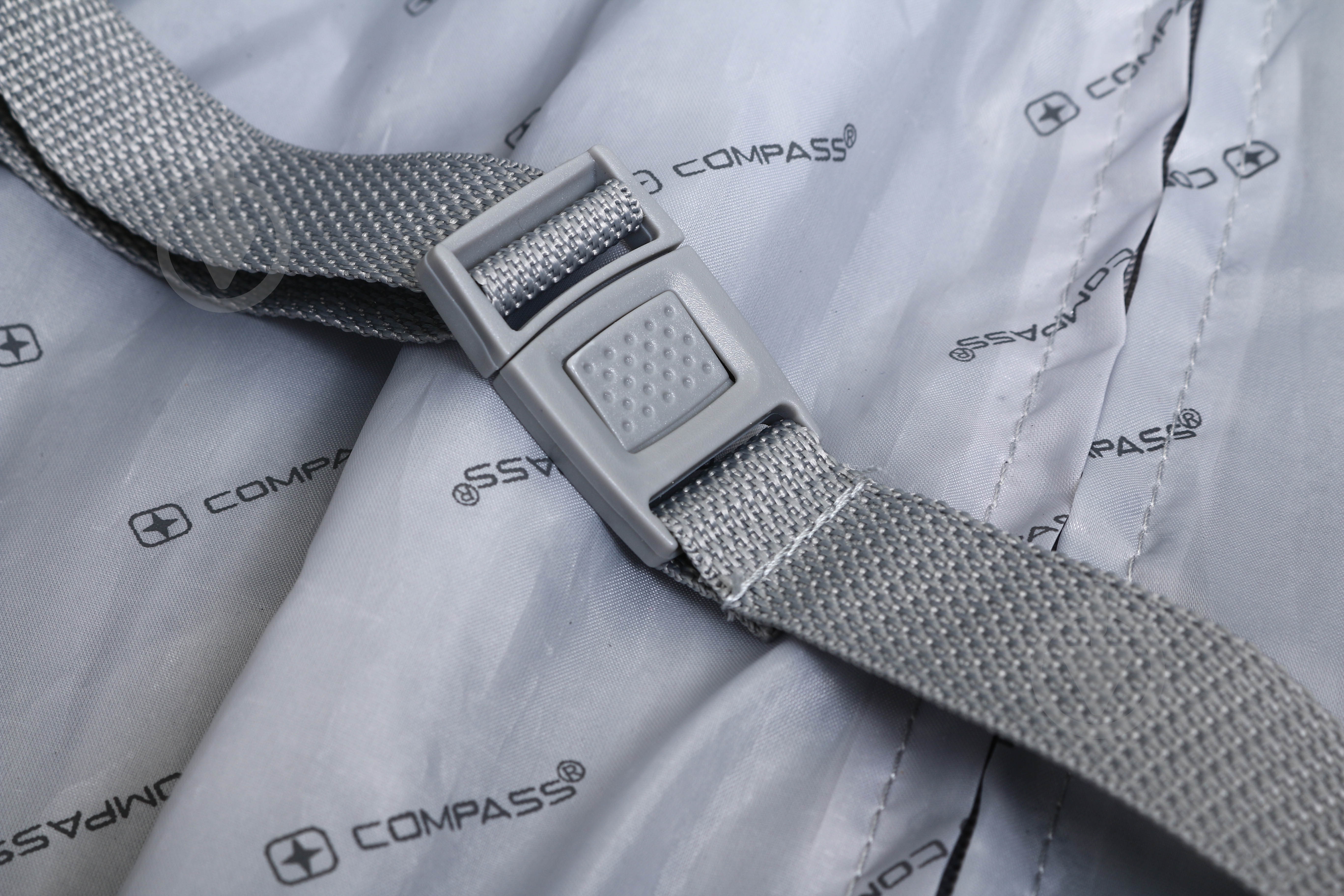 Валіза Compass 95 л коричневий TD18150 70x47x29 см - фото 10