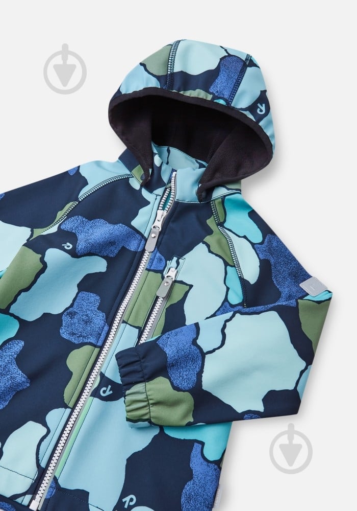 Куртка для мальчиков Reima Softshell Vantti р.92 темно-синий 5100009B-6987 - фото 4