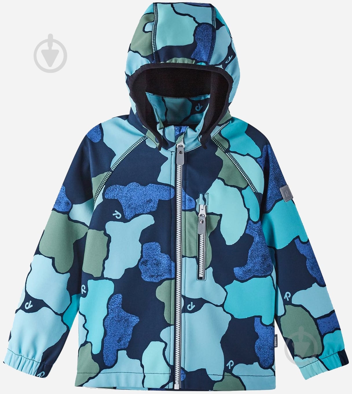 Куртка для мальчиков Reima Softshell Vantti р.92 темно-синий 5100009B-6987 - фото 3