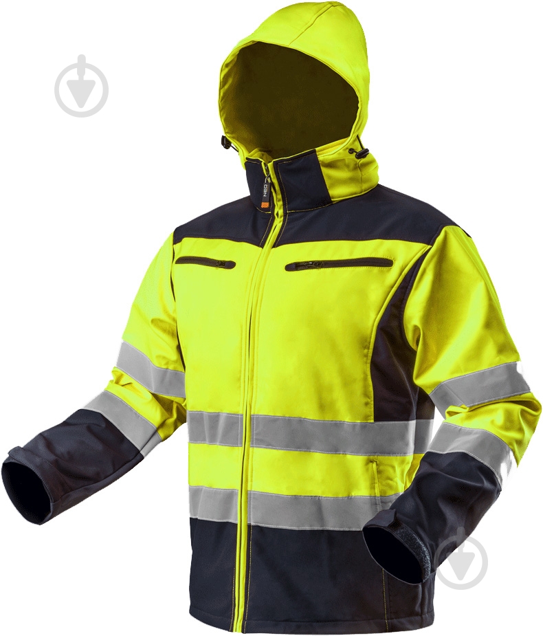 Куртка NEO tools Softshell р. M 81-700 жовтий - фото 1 Куртка NEO tools Softshell р. M 81-700 жовтий - фото 1