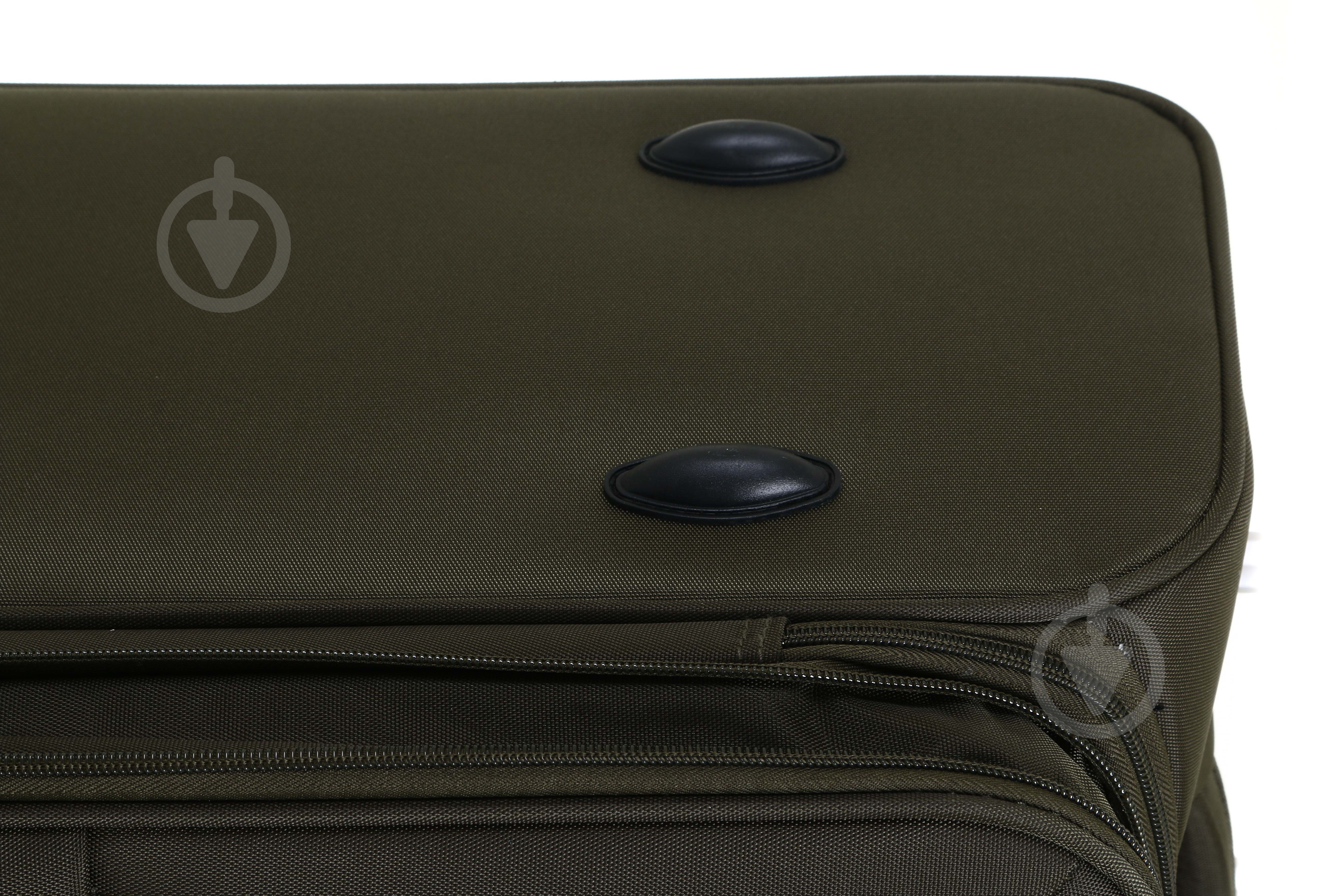 Чемодан Indigo 95 л зеленый TD18150 70x47x29 см - фото 4