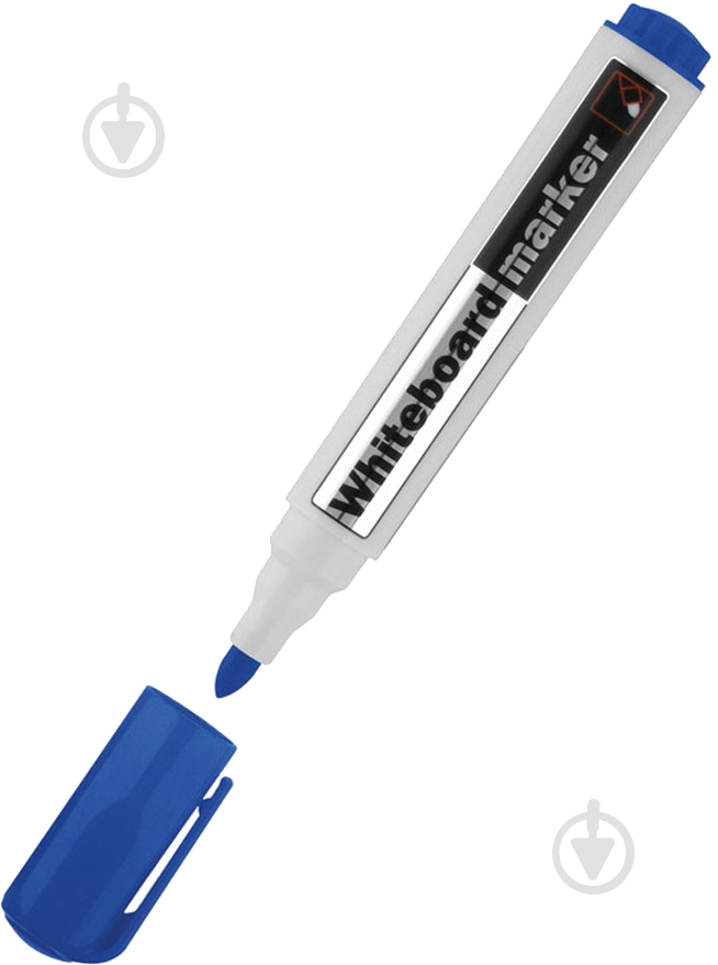 Маркер Axent Whiteboard 2 мм D2800-02 синій - фото 1
