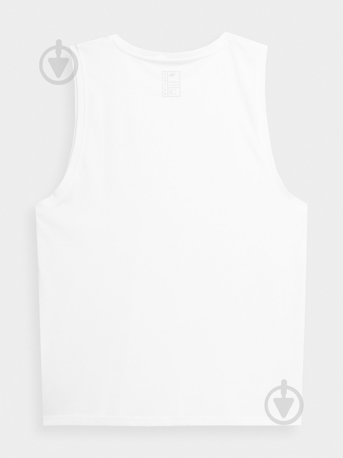 Майка 4F TSHIRT M368 4FSS23TTSHM368-10S р.XL белый - фото 4