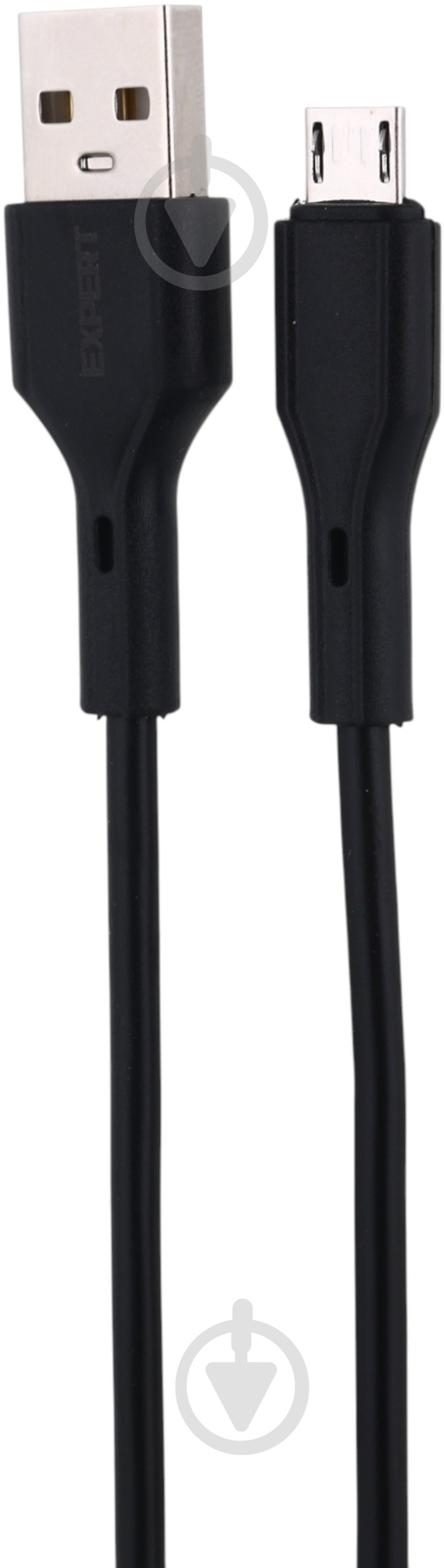 Кабель Expert USB-A to Micro-USB 2А 1 м black - фото 1