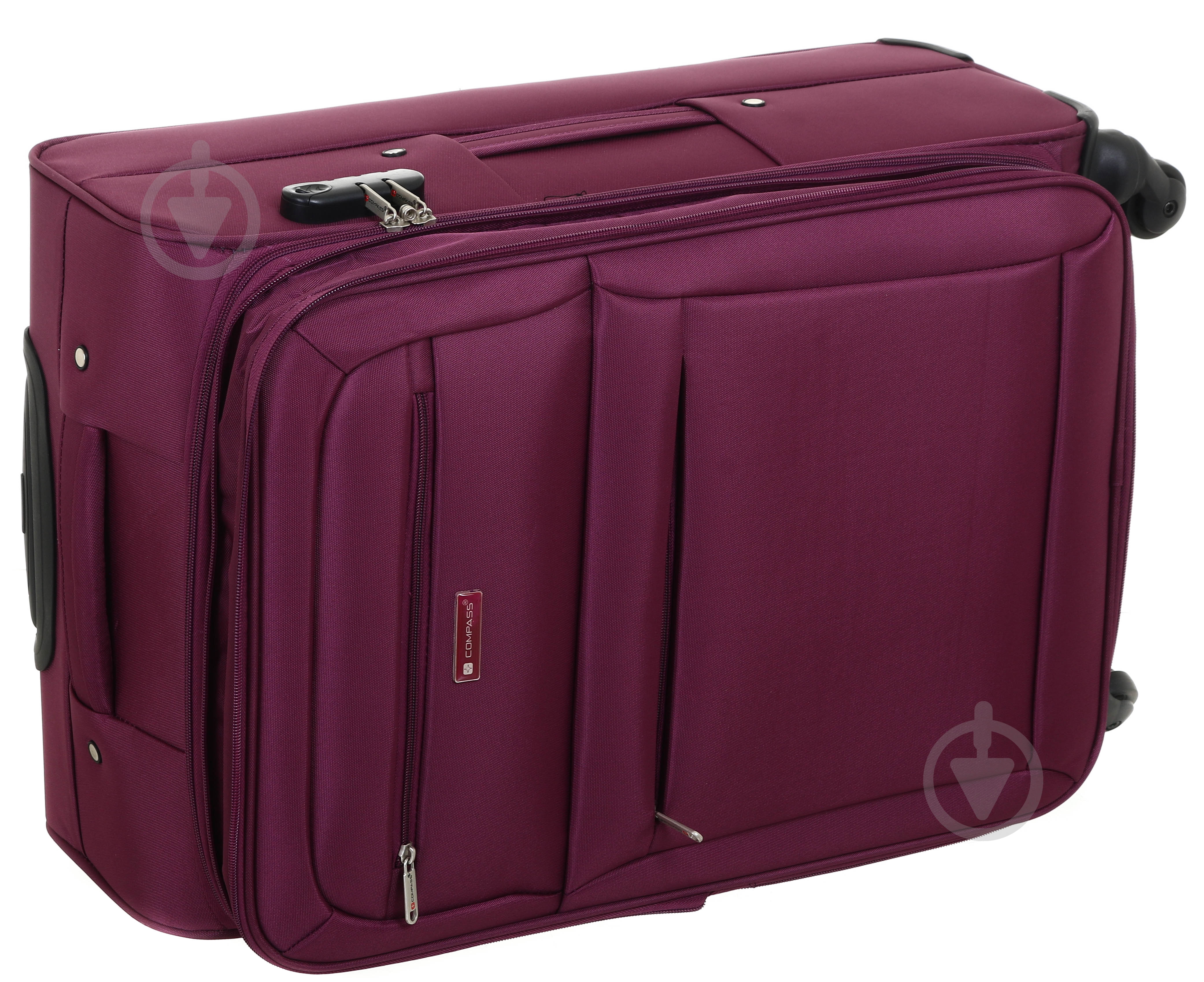 Валіза Compass 66 л бордовий TD18150 60x42x26 см - фото 8