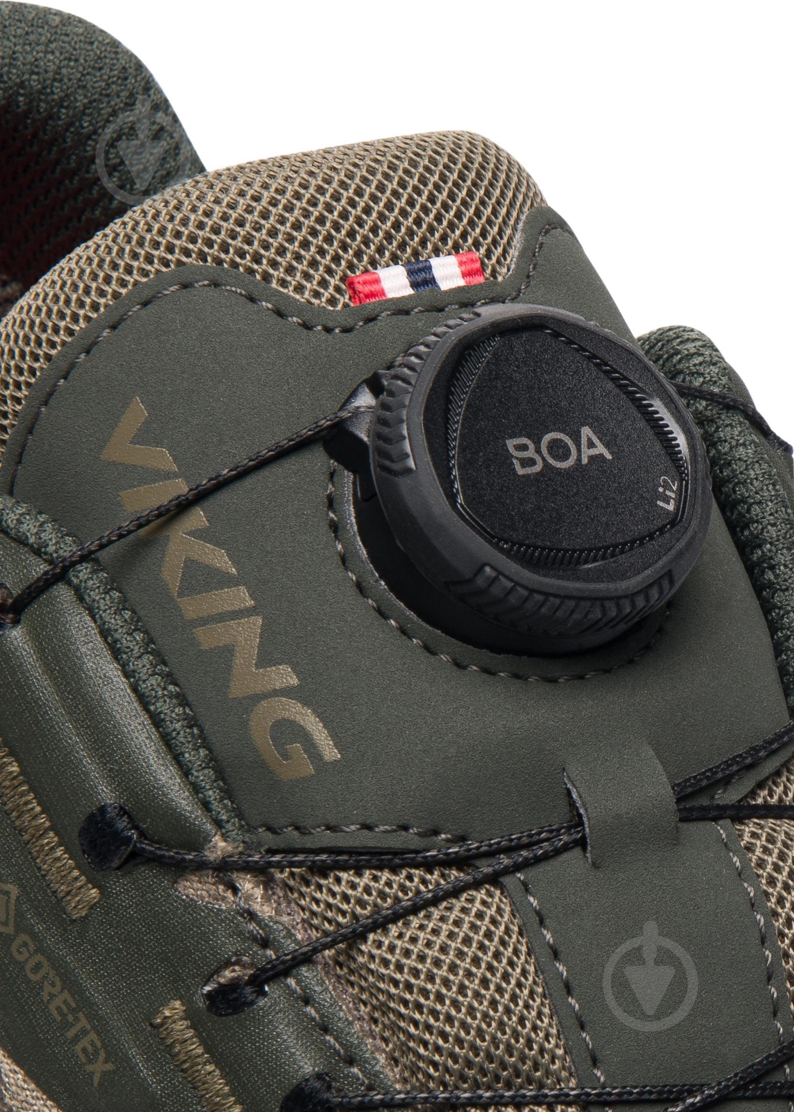 Кроссовки женские Viking Anaconda Hike Low GTX BOA W 3-53875-24 р.38 темно-зеленые - фото 6 Кроссовки женские Viking Anaconda Hike Low GTX BOA W 3-53875-24 р.38 темно-зеленые - фото 6