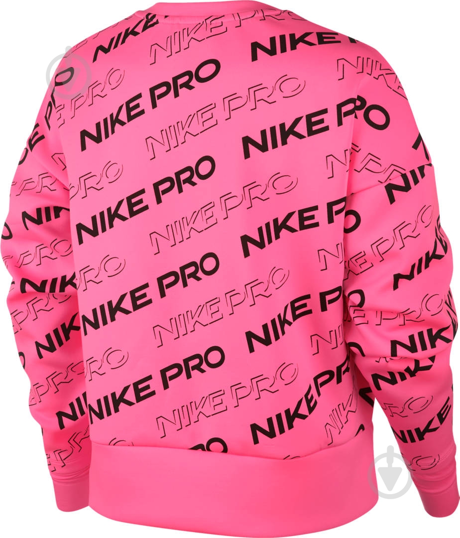 Світшот Nike W NP CLN FLEECE CREW PRT CJ3588-679 р. XS рожевий - фото 2 Світшот Nike W NP CLN FLEECE CREW PRT CJ3588-679 р. XS рожевий - фото 2