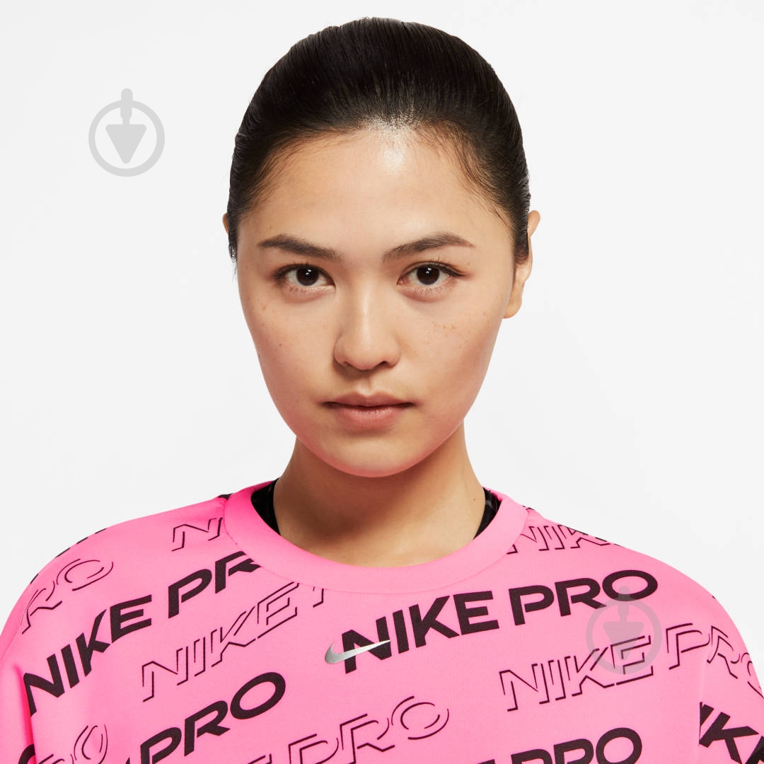 Світшот Nike W NP CLN FLEECE CREW PRT CJ3588-679 р. XS рожевий - фото 5 Світшот Nike W NP CLN FLEECE CREW PRT CJ3588-679 р. XS рожевий - фото 5