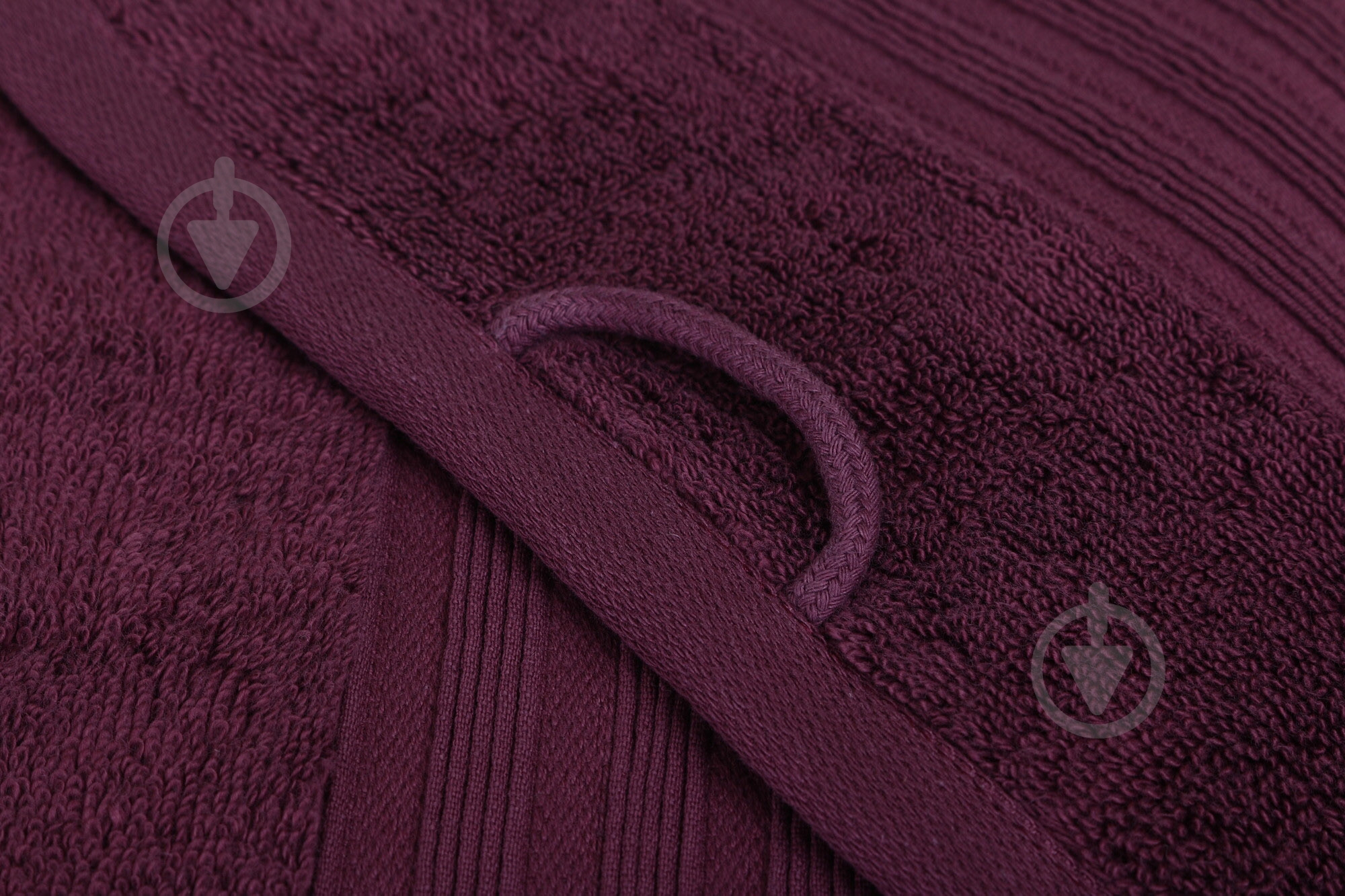 Рушник 011 Plum 70x140 см сливовий ABC - фото 3