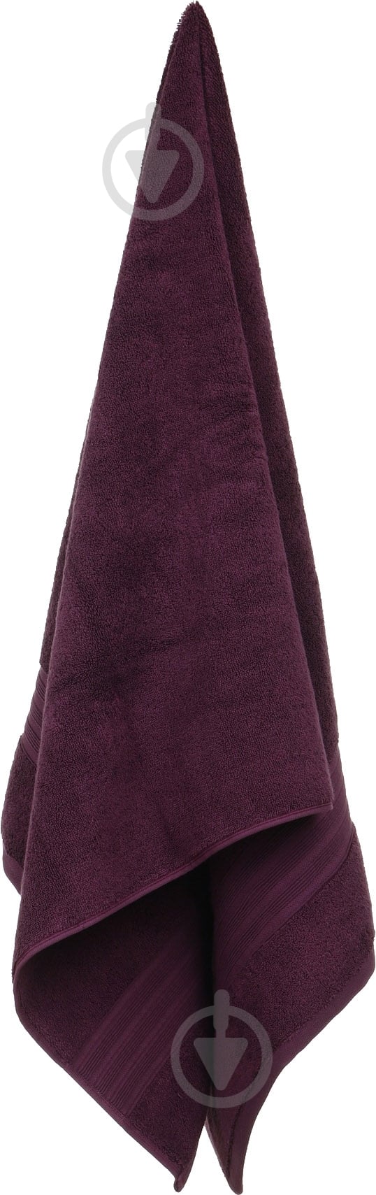 Рушник 011 Plum 70x140 см сливовий ABC - фото 5