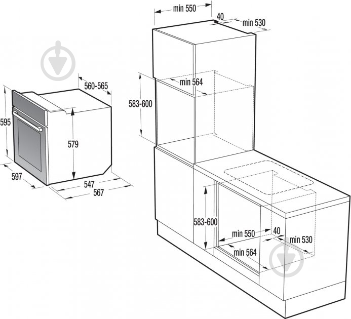 Духовой шкаф Gorenje BOP8737B - фото 6
