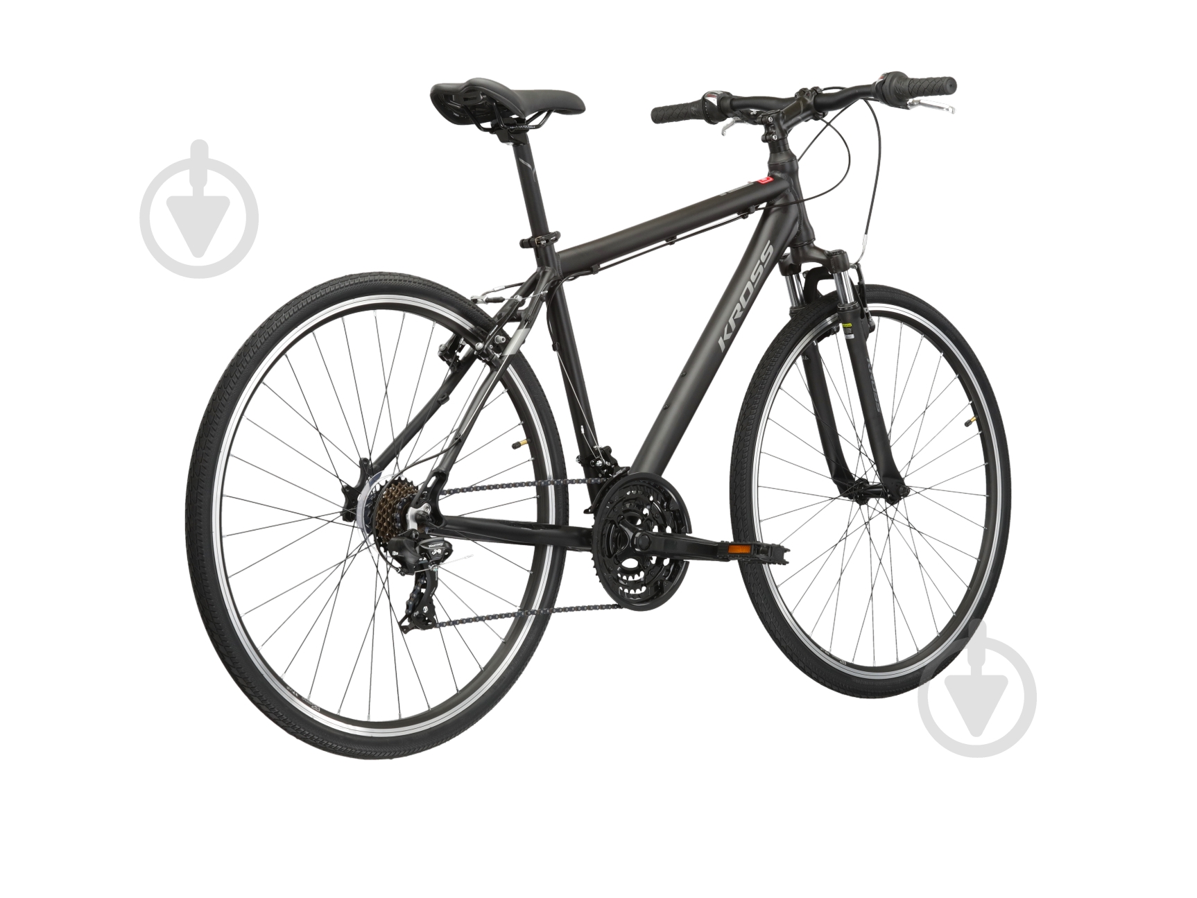 Велосипед Kross 28" 19"(48 см) EVADO 1.0 KREV1Z28-BLACK черный - фото 2