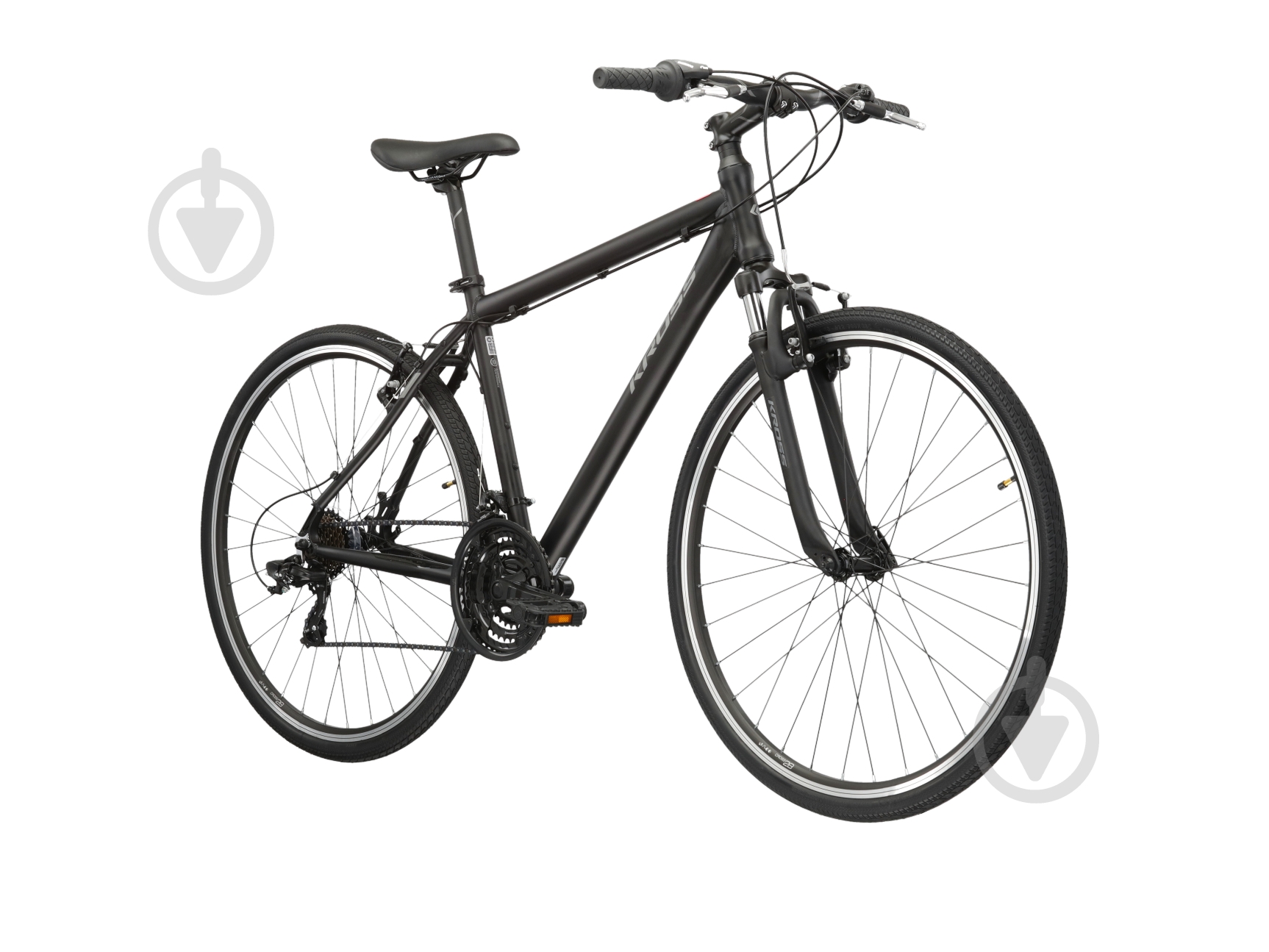 Велосипед Kross 28" 19"(48 см) EVADO 1.0 KREV1Z28-BLACK черный - фото 3