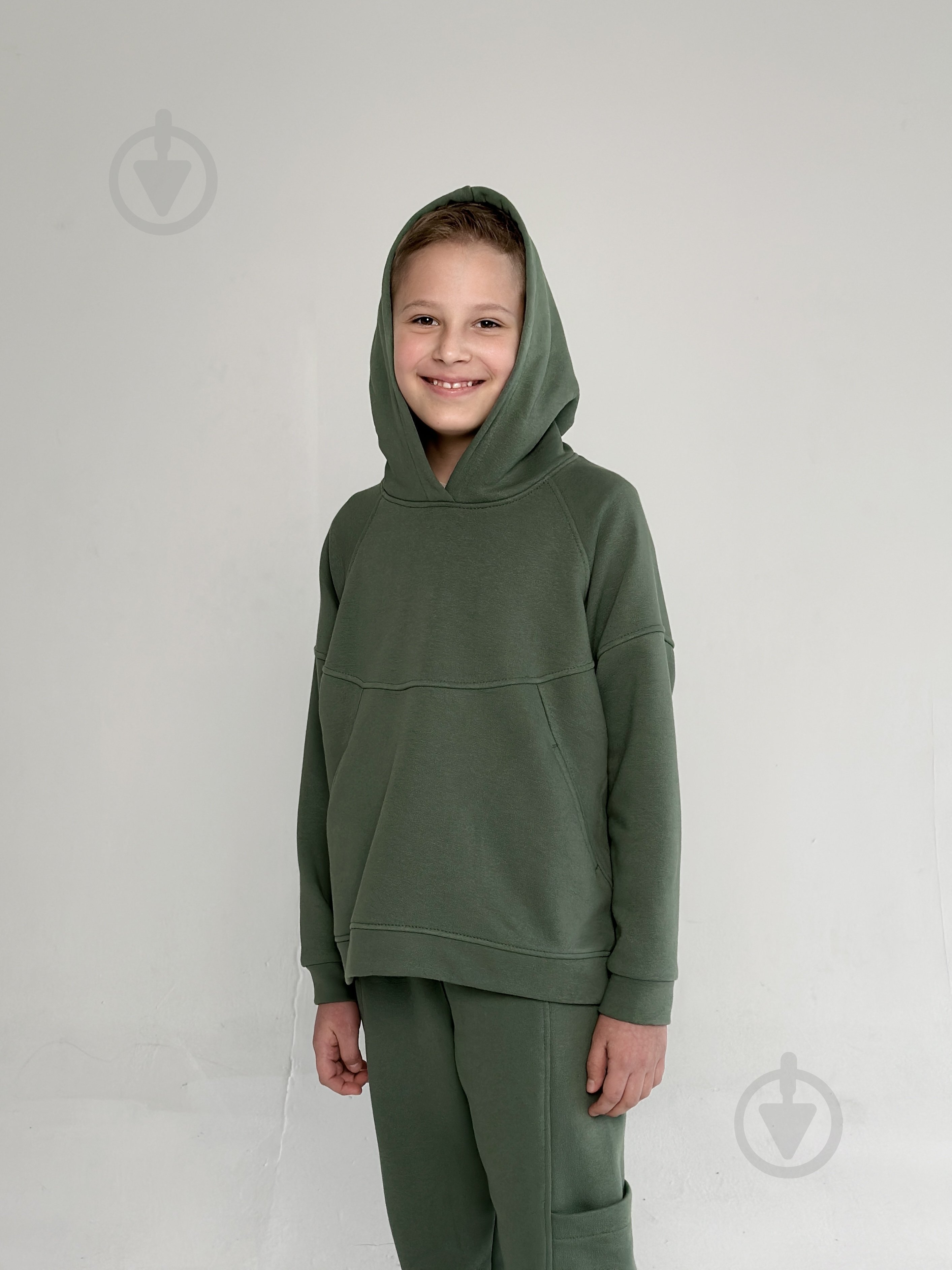 Спортивный костюм Obzor 704 р.92 оливковый - фото 3