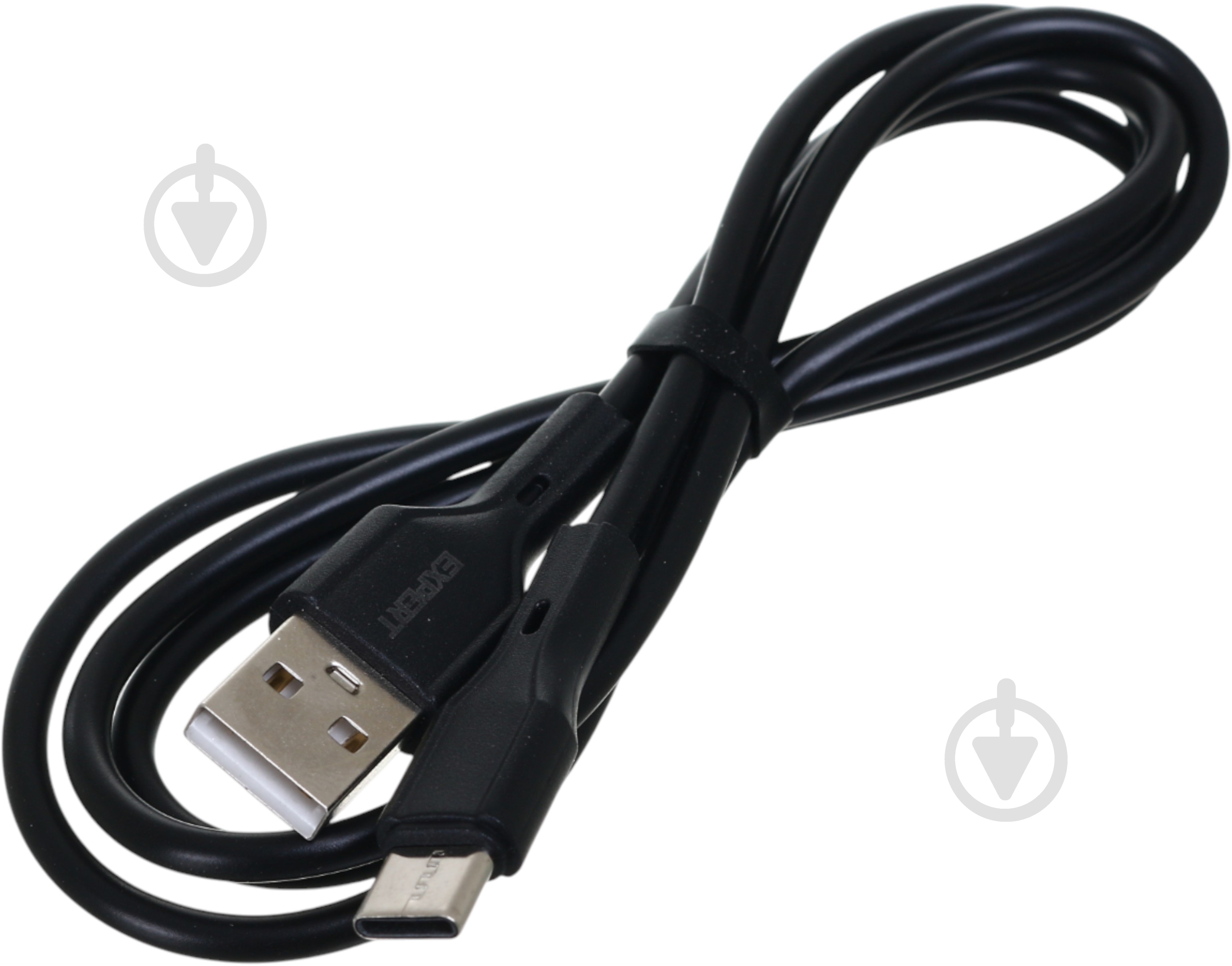 Кабель Expert USB-A to USB-C 2.4А 1 м black - фото 2