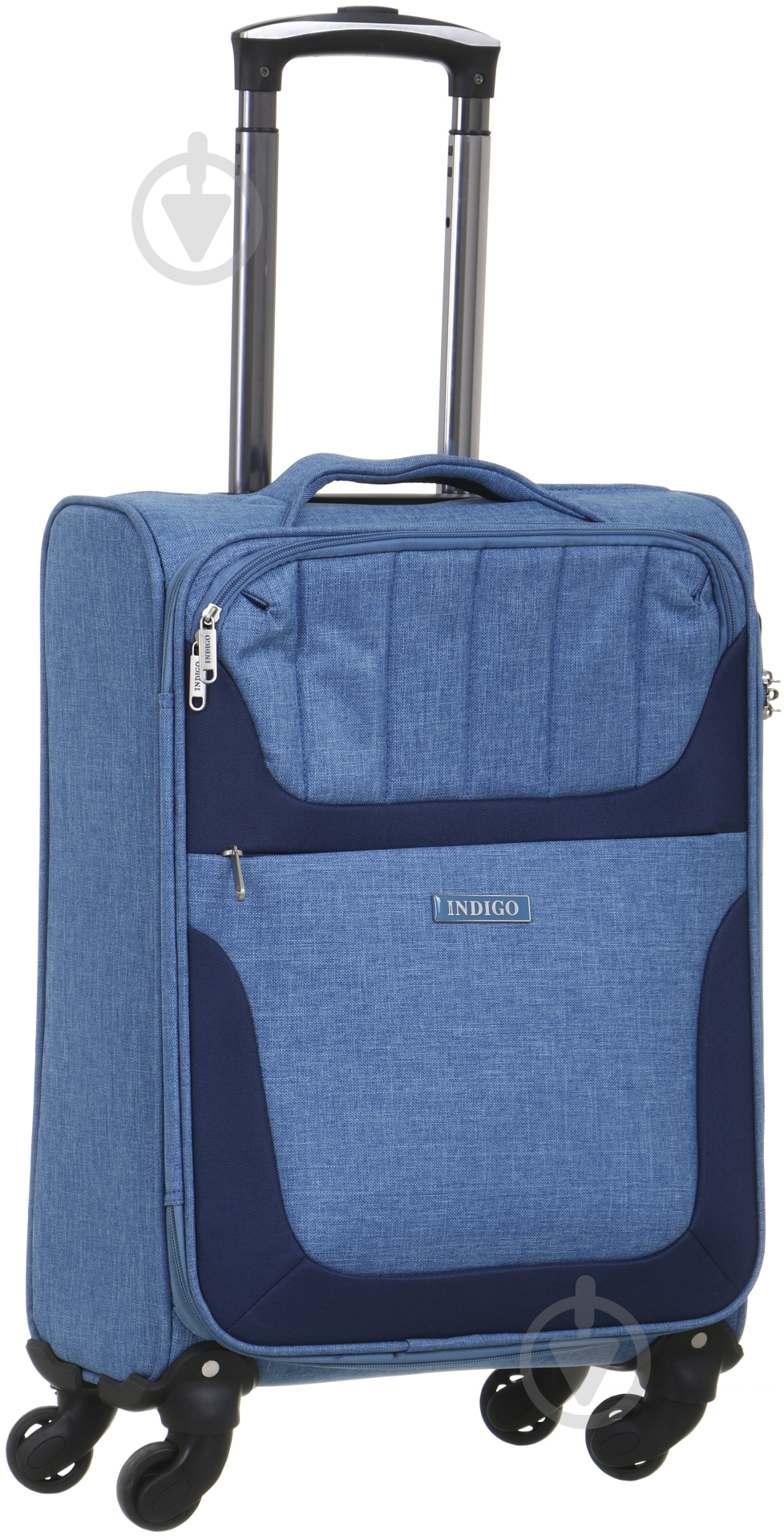 Чемодан Indigo синий TD18154, 50x36x23 см - фото 2 Чемодан Indigo синий TD18154, 50x36x23 см - фото 2