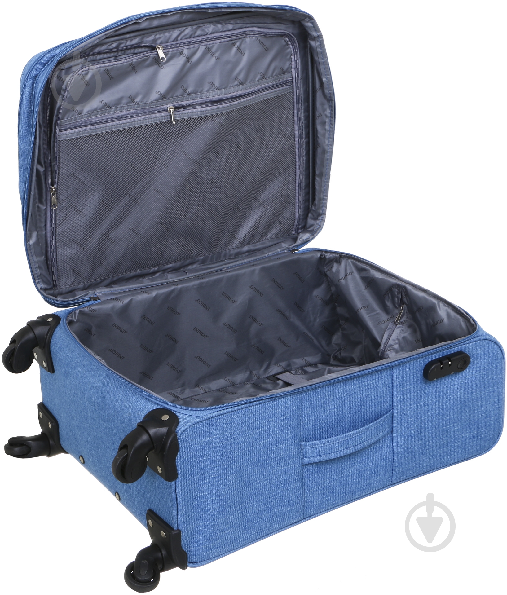 Чемодан Indigo синий TD18154, 60x42x26 см - фото 4