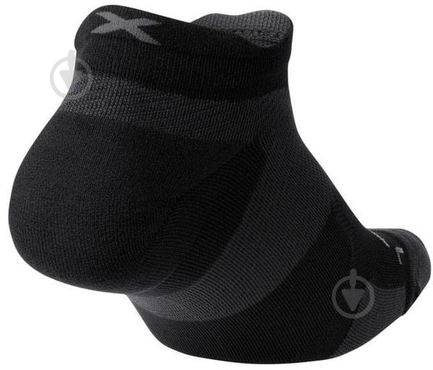 Шкарпетки 2XU Vectr LightCushion NoShow Sock р.S UA5042e_BLK/TTM р.35-37,5 чорний - фото 1