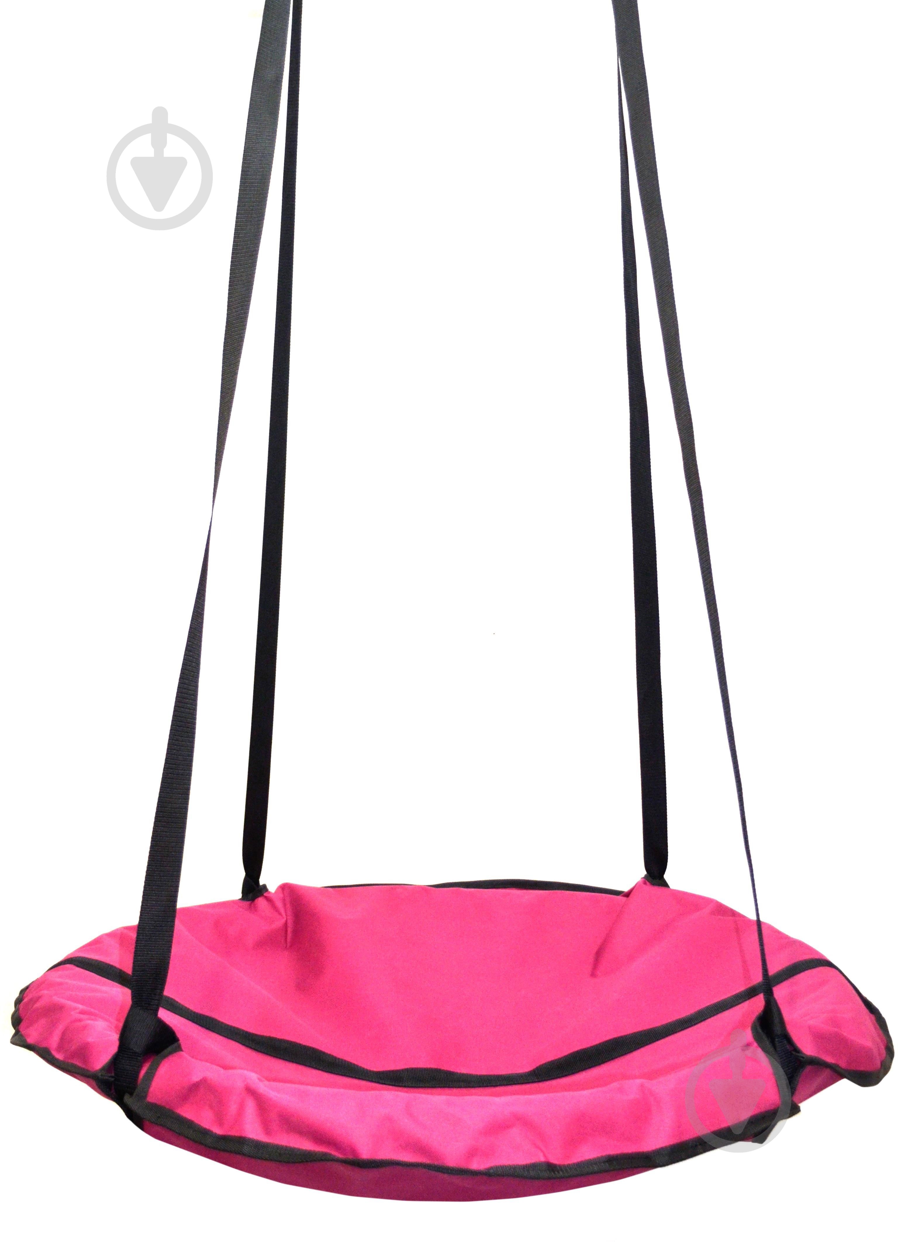Гойдалка підвісна TAKE&RIDE Гніздо лелеки з подушкою 100 см бордова - фото 1 Гойдалка підвісна TAKE&RIDE Гніздо лелеки з подушкою 100 см бордова - фото 1