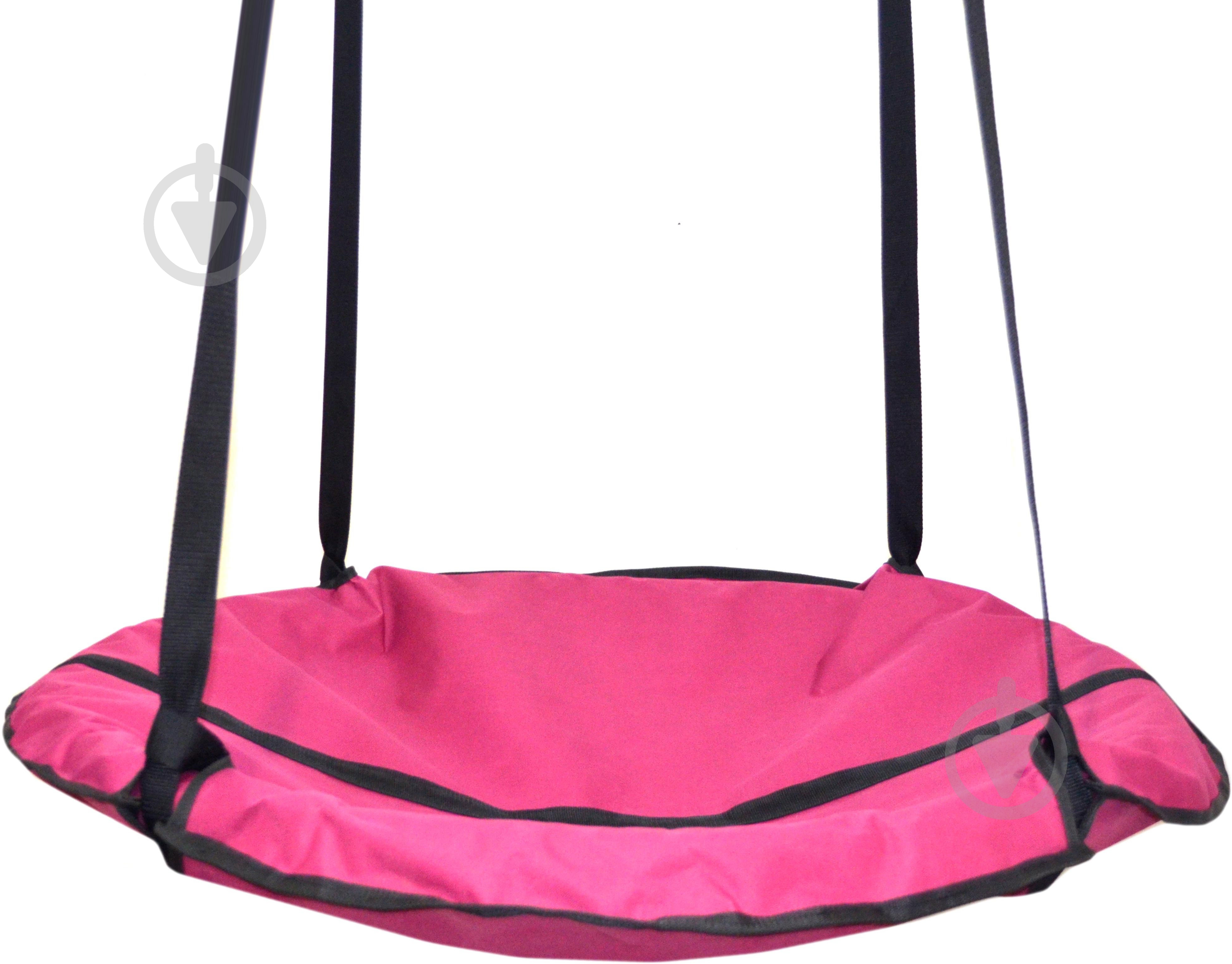 Гойдалка підвісна TAKE&RIDE Гніздо лелеки з подушкою 100 см бордова - фото 2 Гойдалка підвісна TAKE&RIDE Гніздо лелеки з подушкою 100 см бордова - фото 2