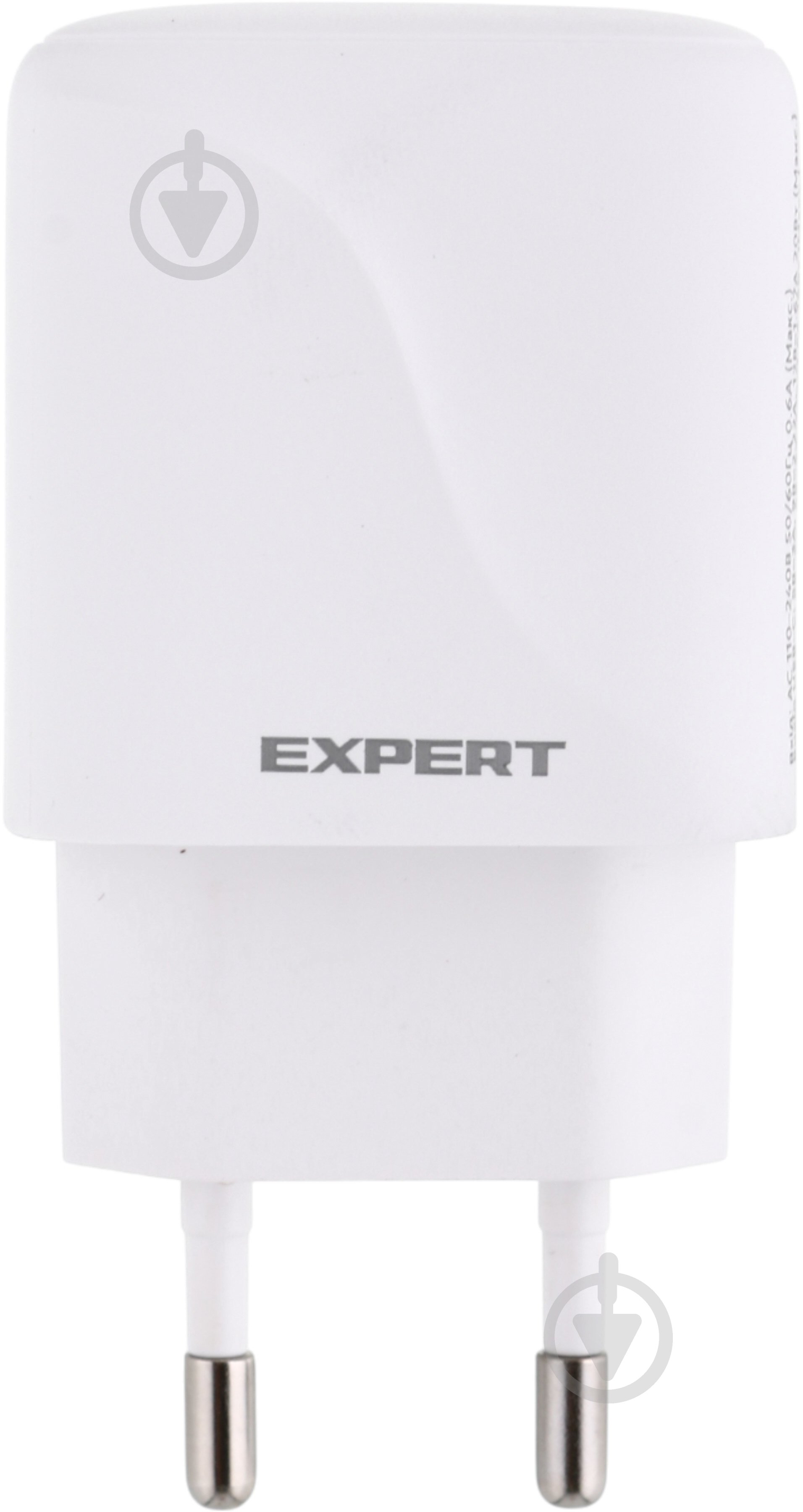 Сетевое зарядное устройство Expert L158 20WPD USB-C 18WQC3.0 USB-A White - фото 1