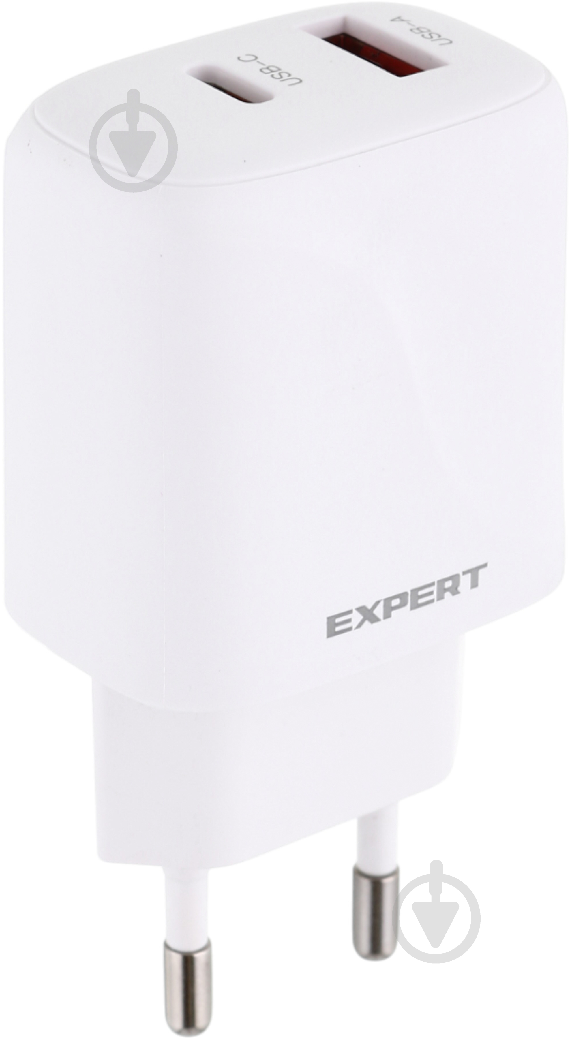 Сетевое зарядное устройство Expert L158 20WPD USB-C 18WQC3.0 USB-A White - фото 2