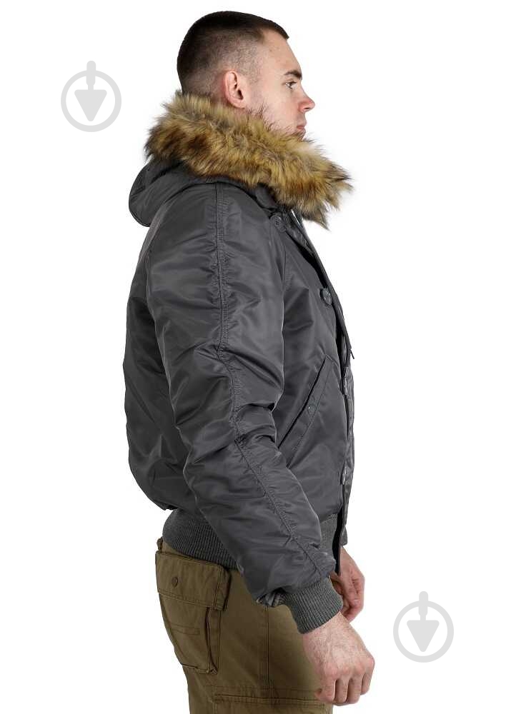 Куртка мужская демисезонная Chameleon Аляска Slim Fit N-2B р.XXL серая - фото 4