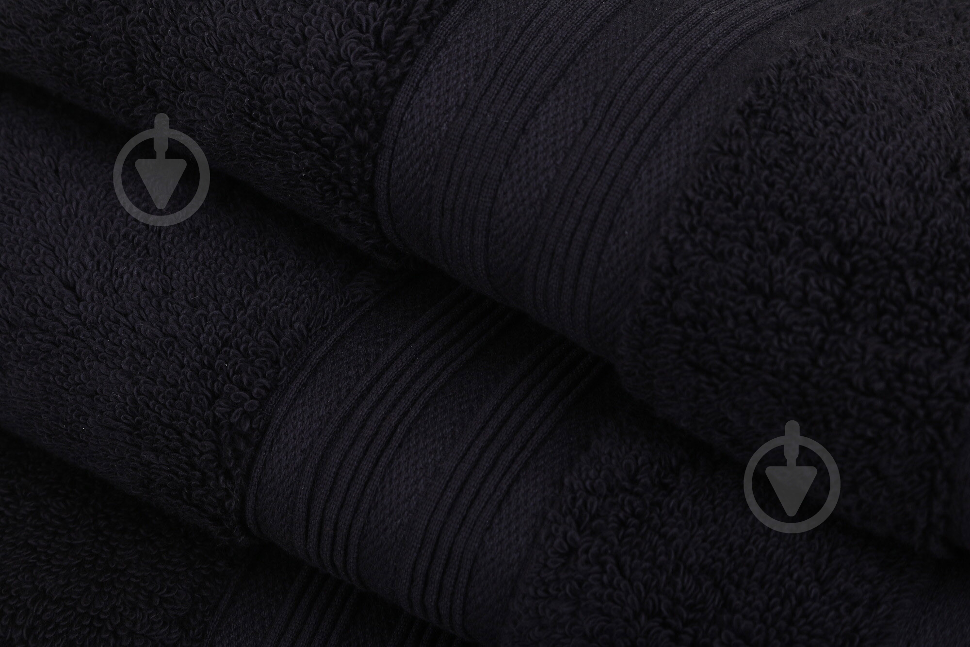 Полотенце 084 Caviar 50x90 см черный ABC - фото 2