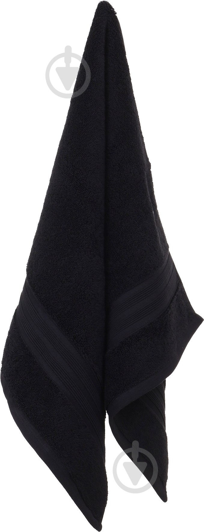 Полотенце 084 Caviar 50x90 см черный ABC - фото 4