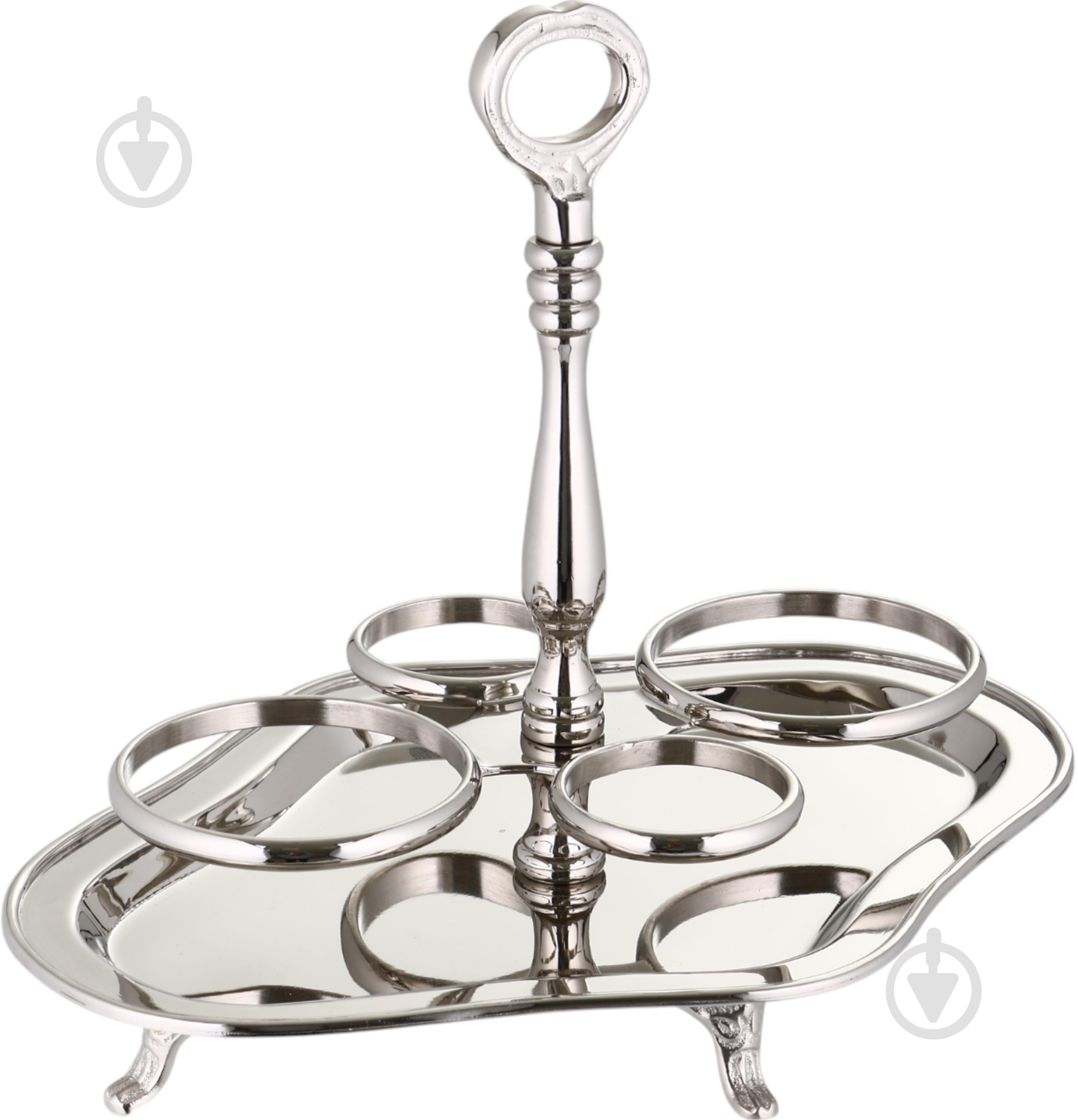 Набір ємностей Inari Fancy для олії, оцту та спецій 24х20х22.5 см PE-16209 - фото 3