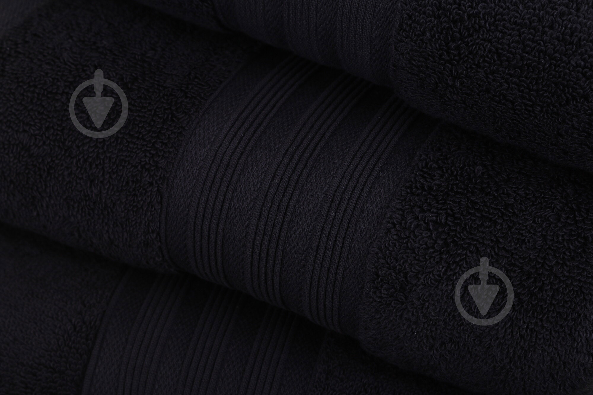 Полотенце 084 Caviar 70x140 см черный ABC - фото 2