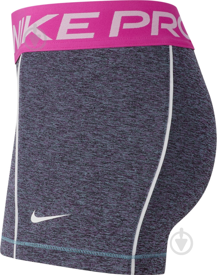 Лосины Nike W NP SHORT 3IN SPACE DYE CJ3641-424 р. S серый - фото 3 Лосины Nike W NP SHORT 3IN SPACE DYE CJ3641-424 р. S серый - фото 3