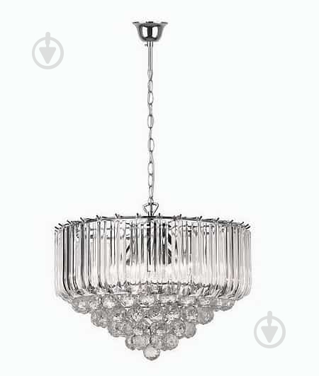 Люстра підвісна Reality Utah 5x40 Вт E14 хром 325005-06 - фото 1