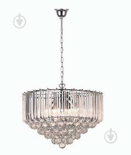 Люстра підвісна Reality Utah 5x40 Вт E14 хром 325005-06 - фото 2