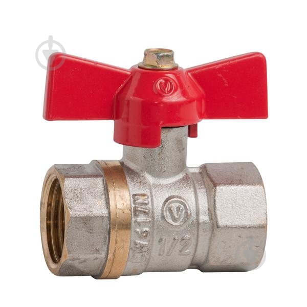 Кран шаровой Valvo Ду25 В-В бабочка - фото 1