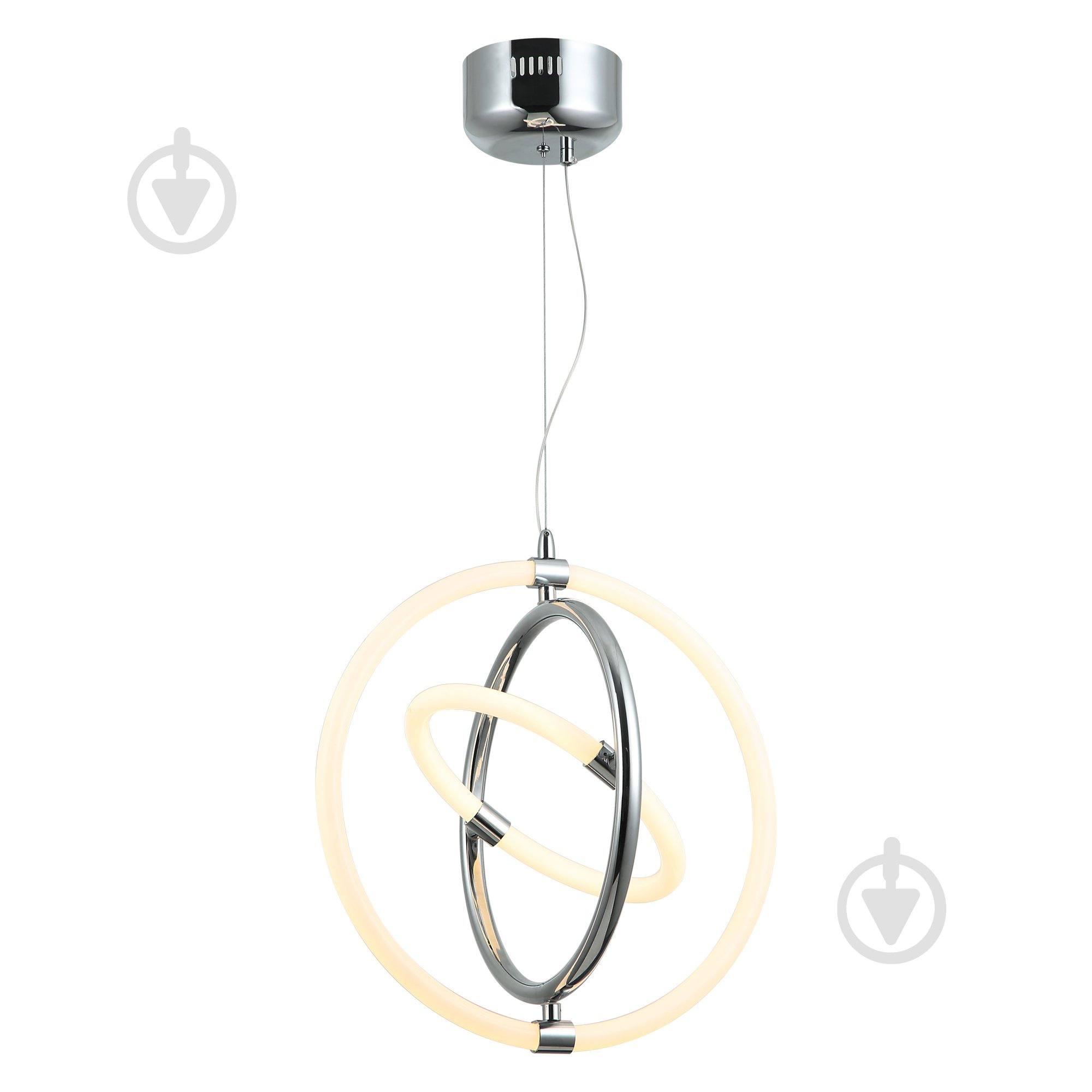 Люстра підвісна Vio Concept Raimonda small 2 LED light 60 Вт LED-модуль хром 80400-01-PS2-CR - фото 1