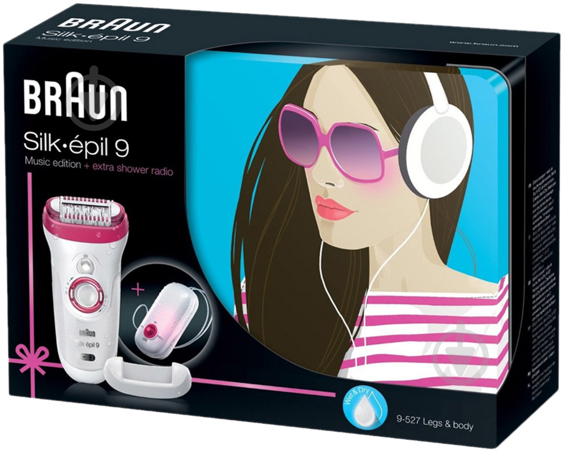 Эпилятор Braun SilkEpil9 9527 LegsBody - фото 2 Эпилятор Braun SilkEpil9 9527 LegsBody - фото 2